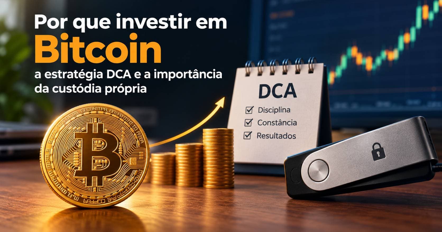 Estratégia Bitcoin DCA e Custódia Própria